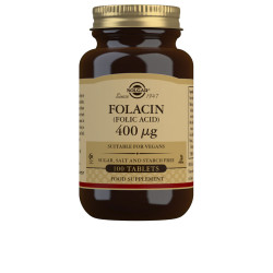 FOLACIN ÁCIDO FÓLICO 400 µg 100 comprimidos by SOLGAR for Unisex